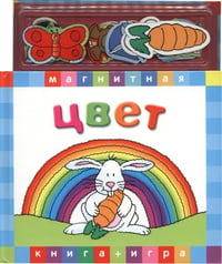 Магнитная книга-игра. Цвет