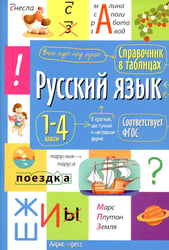 Русский язык. 1- 4 кл. Справочник в таблицах