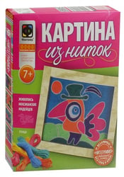 Набор для творчества "Картина из ниток. Птица"