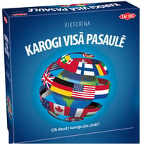 TACTIC настольная игра – ФЛАГИ МИРА, на латышском яз.