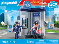 PLAYMOBIL Стартовый набор Полицейская комната