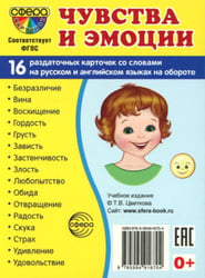 Демонстрационные картинки. Чувства и эмоции: 16 демонстрационных картинок с текстом