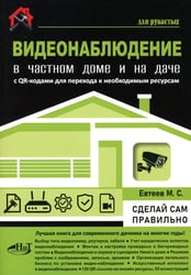 Видеонаблюдение в частном доме и на даче. С QR-кодами для перехода к необходимым ресурсам