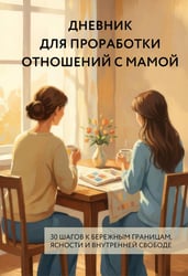 Дневник для проработки отношений с мамой. 30 шагов к бережным границам, ясности и внутренней свободе