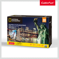 CUBICFUN NATIONAL GEOGRAPHIC 3D пазл «Эмпайр-стейт-билдинг»
