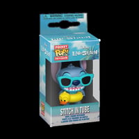 FUNKO POP! Брелок: Disney: Lilo & Stitch - Stitch in Tube​