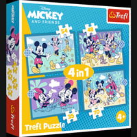 TREFL DISNEY Комплект пазлов 4в1 Микки-Маус