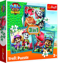 TREFL PAW PATROL Комплект пазлов 3 в 1