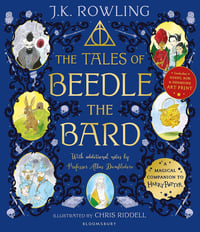 The Tales of Beedle the Bard illustr. edition J.K. Rowling Сказки Барда Бидля иллюстр. издание Дж.К Роулинг / Книги на английском языке