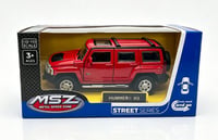 MSZ металлическая модель Hummer H3, масштаб 1:43