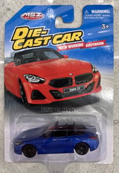 MSZ металлическая модель BMW Z4 M40i, масштаб 1:57