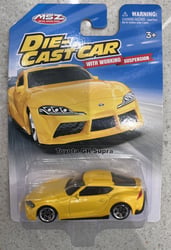 MSZ металлическая модель Toyota Supra, масштаб 1:58