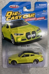 MSZ металлическая модель BMW M4 G82, масштаб 1:64
