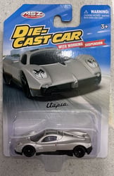 MSZ металлическая модель 2023 Pagani Utopia, масштаб 1:64