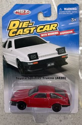MSZ металлическая модель Toyota Sprinter Trueno (AE86), масштаб 1:55