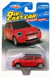 MSZ металлическая модель Mini Cooper, масштаб 1:64