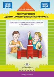 Конструирование с детьми старшего дошкольного возраста. Конспекты совместной деятельности с детьми 5-6 лет