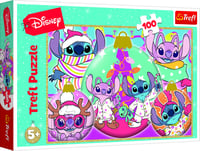 TREFL DISNEY STITCH Пазл Рождество, 100 шт.