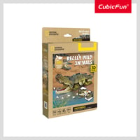 CUBICFUN NATIONAL GEOGRAPHIC 3D пазл «Крокодил»