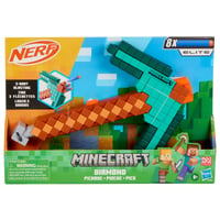 NERF MINECRAFT Бластер Diamond pickaxe