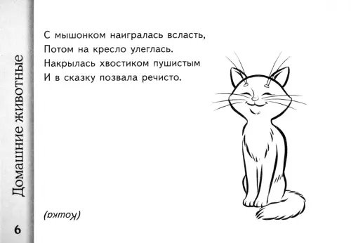 Дополнительное изображение книги «Загадки о животных»