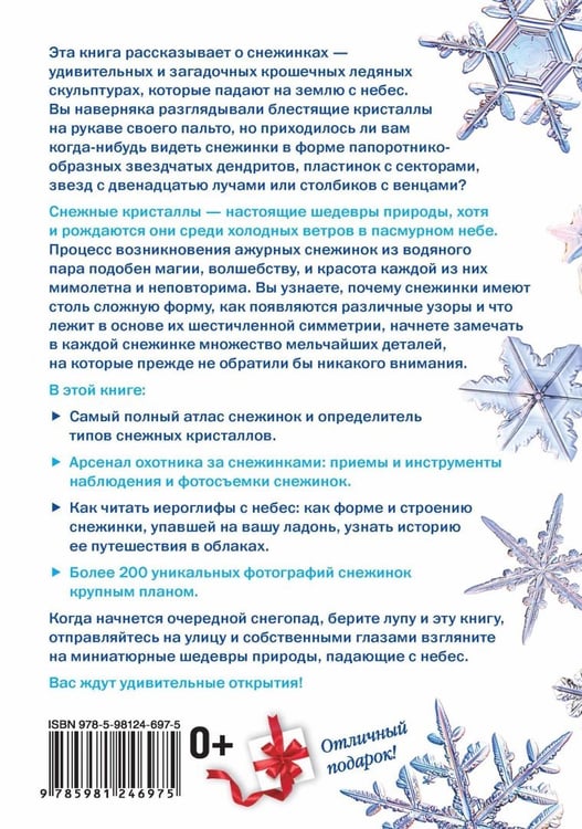 Дополнительное изображение книги «Снежинки. Тайная красота зимней природы. Занимательное снежинковедение»
