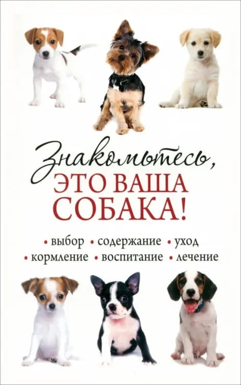 Обложка книги «Знакомьтесь, это ваша собака!», ISBN 9789854436388