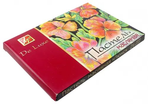 Дополнительное изображение книги «Пастель масляная "Люкс", 24 цвета»