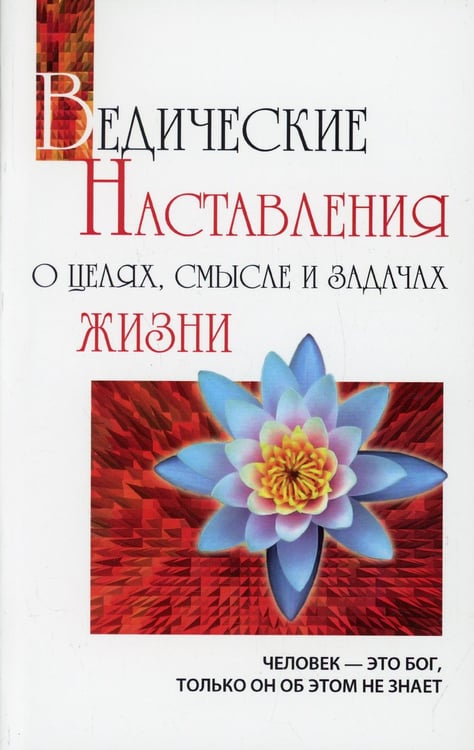 Обложка книги «Ведические наставления о целях, смысле и задачах жизни» — Бхагаван Шри Сатья Саи Баба, ISBN 9785413010747