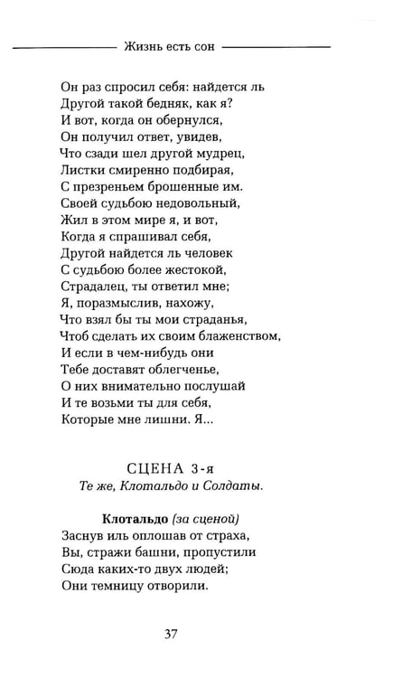 Дополнительное изображение книги «Жизнь есть сон»