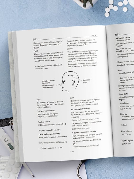 Дополнительное изображение книги «Англо-русский медицинский словарь с диалогами из клинической практики»