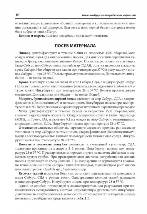 Дополнительное изображение книги «Атлас возбудителей грибковых инфекций»