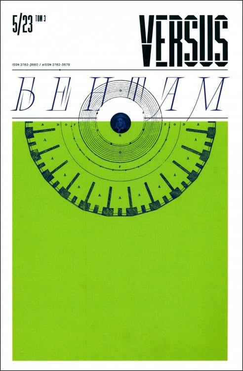 Обложка книги «Журнал Versus №5, 2023. Том 3. Бентам»