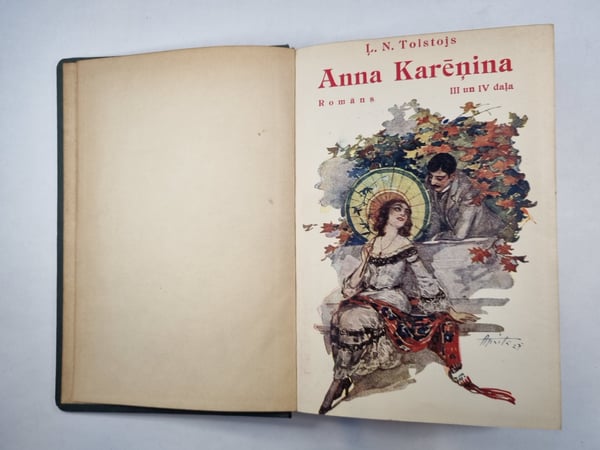 Дополнительное изображение книги «Anna Krēnina. 3 un 4 daļa»