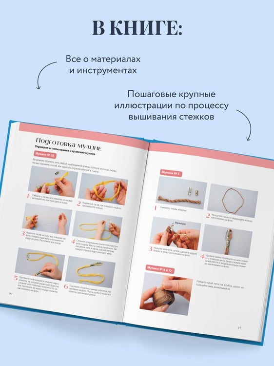 Дополнительное изображение книги «Вышивка от А до Я. Полный практический курс по техникам и приемам всех видов вышивки»