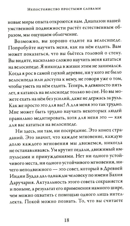 Дополнительное изображение книги «Непостоянство простыми словами. Освобождающее прозрение в природу вещей»