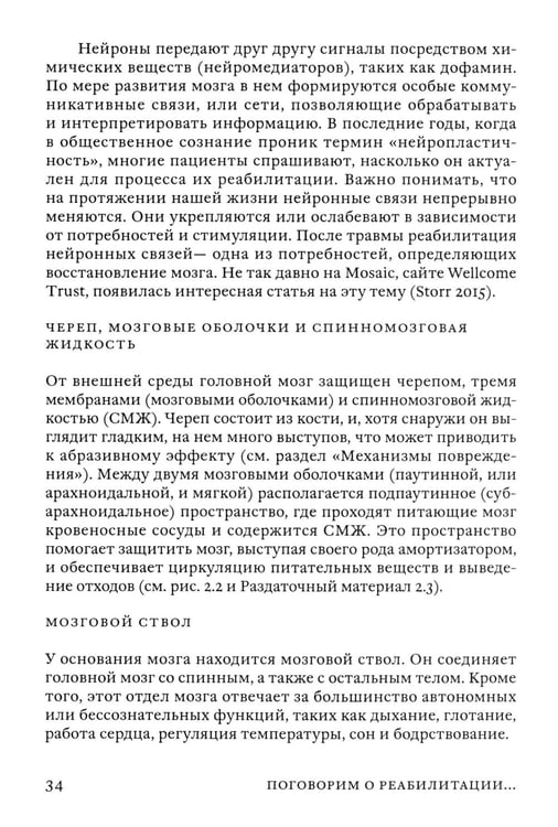 Дополнительное изображение книги «Поговорим о реабилитации при заболеваниях и травмах головного мозга. Пособие для специалистов»