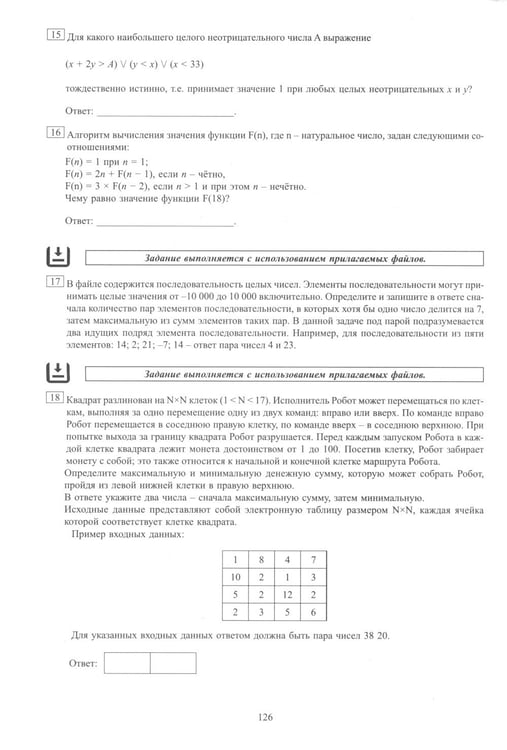 Дополнительное изображение книги «Информатика. ЕГЭ 2025. Готовимся к итоговой аттестации: Учебное пособие»