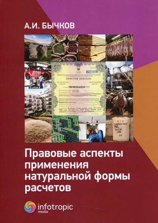 Обложка книги «Правовые аспекты применения натуральной формы расчетов» — Бычков Александр Игоревич, ISBN 9785999803849