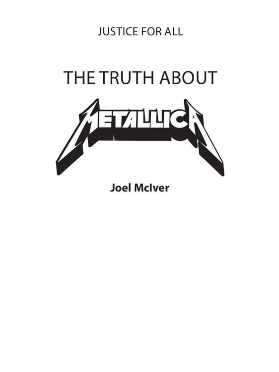 Дополнительное изображение книги «Metallica. Вся правда о группе»