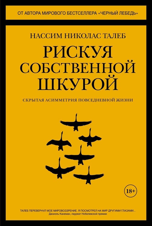 Обложка книги «Рискуя собственной шкурой. Скрытая асимметрия повседневной жизни» — Талеб Нассим Николас, ISBN 9785389141681