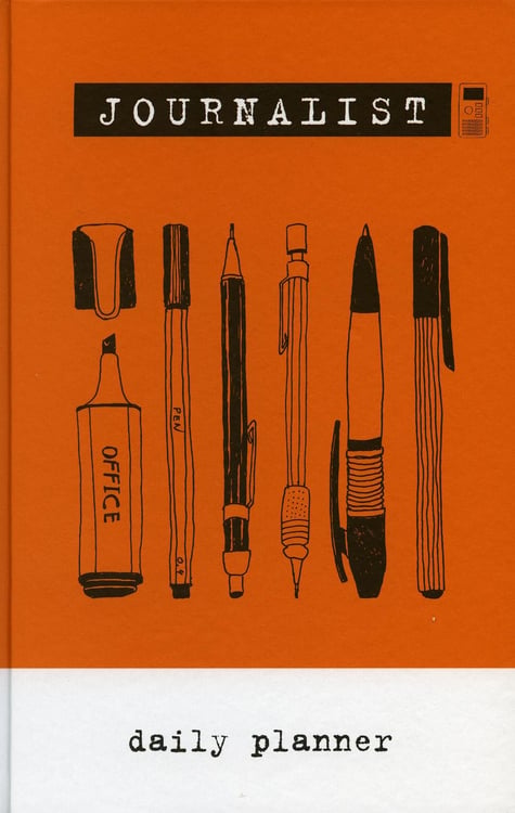 Обложка книги «Блокнот. Journalist. Daily planner» — None, ISBN 9785041140120