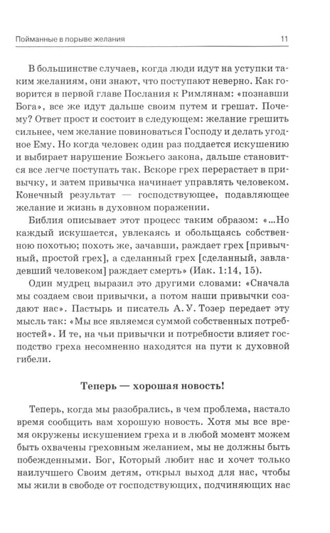 Дополнительное изображение книги «Побеждая греховные желания»