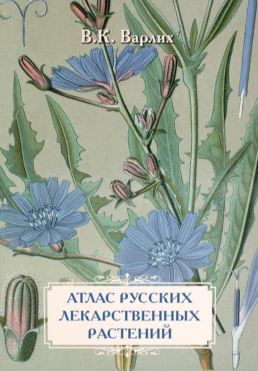 Обложка книги «Атлас русских лекарственных растений» — Варлих Вольдемар Карлович, ISBN 9785359014298
