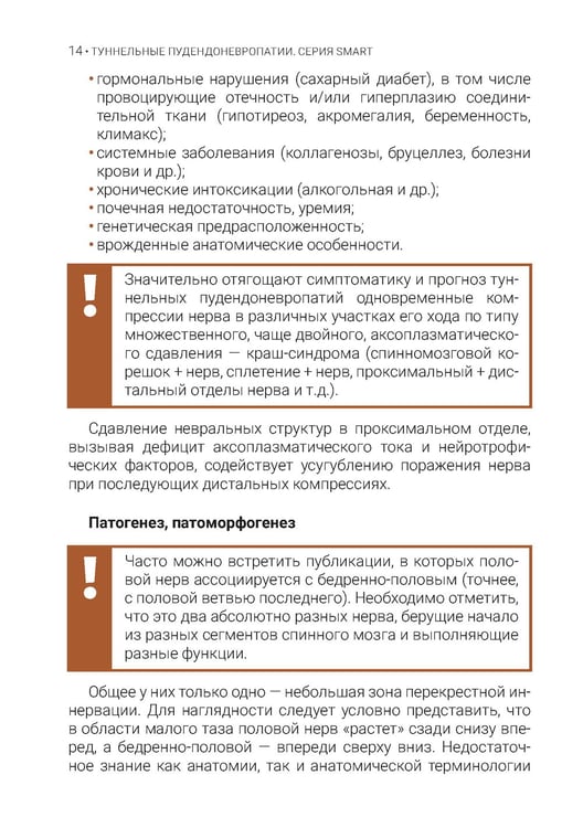 Дополнительное изображение книги «Туннельные пудендоневропатии. 3-е изд., перераб.и доп»