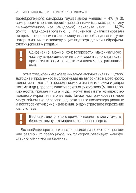 Дополнительное изображение книги «Туннельные пудендоневропатии. 3-е изд., перераб.и доп»