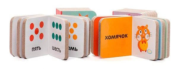 Дополнительное изображение книги «Мои первые слова. 15 книжек-кубиков. Русский язык»