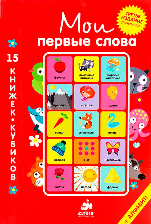 Дополнительное изображение книги «Мои первые слова. 15 книжек-кубиков. Русский язык»