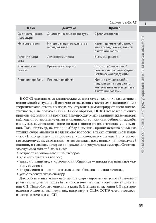 Дополнительное изображение книги «Полное руководство по ОСКЭ. Объективный структурированный клинический экзамен как инструмент оценки компетенций»