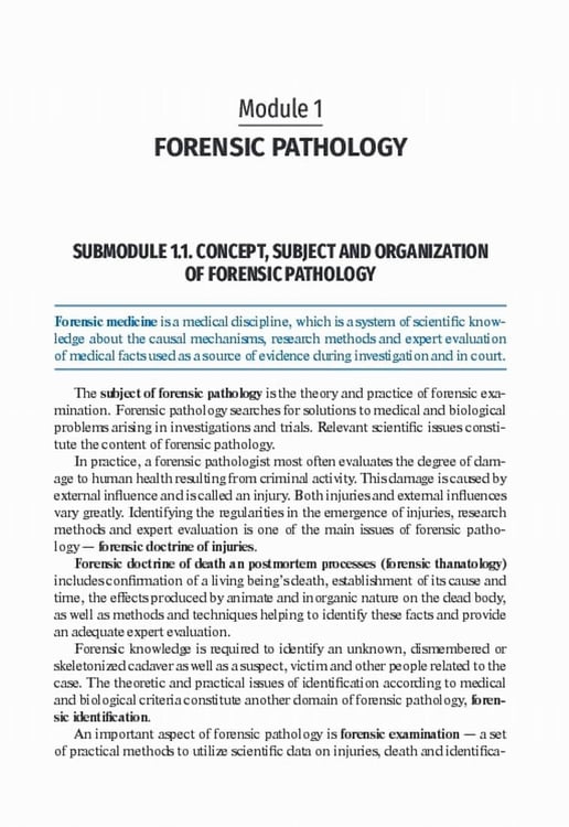 Дополнительное изображение книги «Forensic Medicine. Textbook»